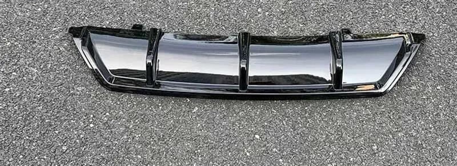 Auto Heckflügel Für VW Für Passat B8 Limousine Variante 2015 2016 2017 2018 2019 Hinten Stoßstange Diffusor Abdeckung Stoßstange Spoiler Splitter Spoiler Wing(Glossy Black) von WIJHJET