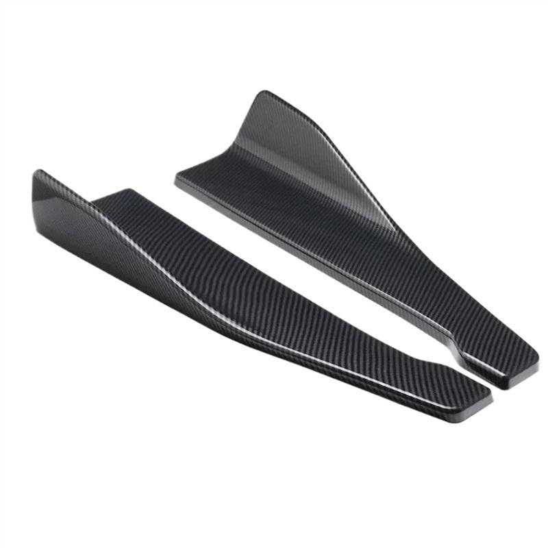 Auto Seitenschürze 48cm/18,9 In Auto Seite Rock Bumper Spoiler Splitter Schutz Für C5 Für Aircross Auto Seitenrock Splitter(Carbon) von WIJHJET