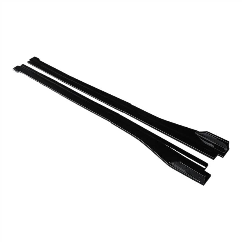 Auto Seitenschürze Für A4 2017 2018 2019 2020 2021 2022 Auto Seitenschweller Erweiterungen Splitter Stoßstange Diffusor Spoiler Schürzen Auto Seitenrock Splitter(Gloss Black) von WIJHJET