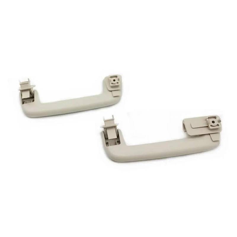 Innentür Griff Abdeckung Decken-Zuggriffarm Für Ford Für Focus Für Mondeo 2005-2011 2012 2013 2014 Auto-Innendach-Armlehnenlehne Tür-Sicherheitsgriff Beige 1 Stück Türgriff Innen(1 Piece Rear) von WIJHJET