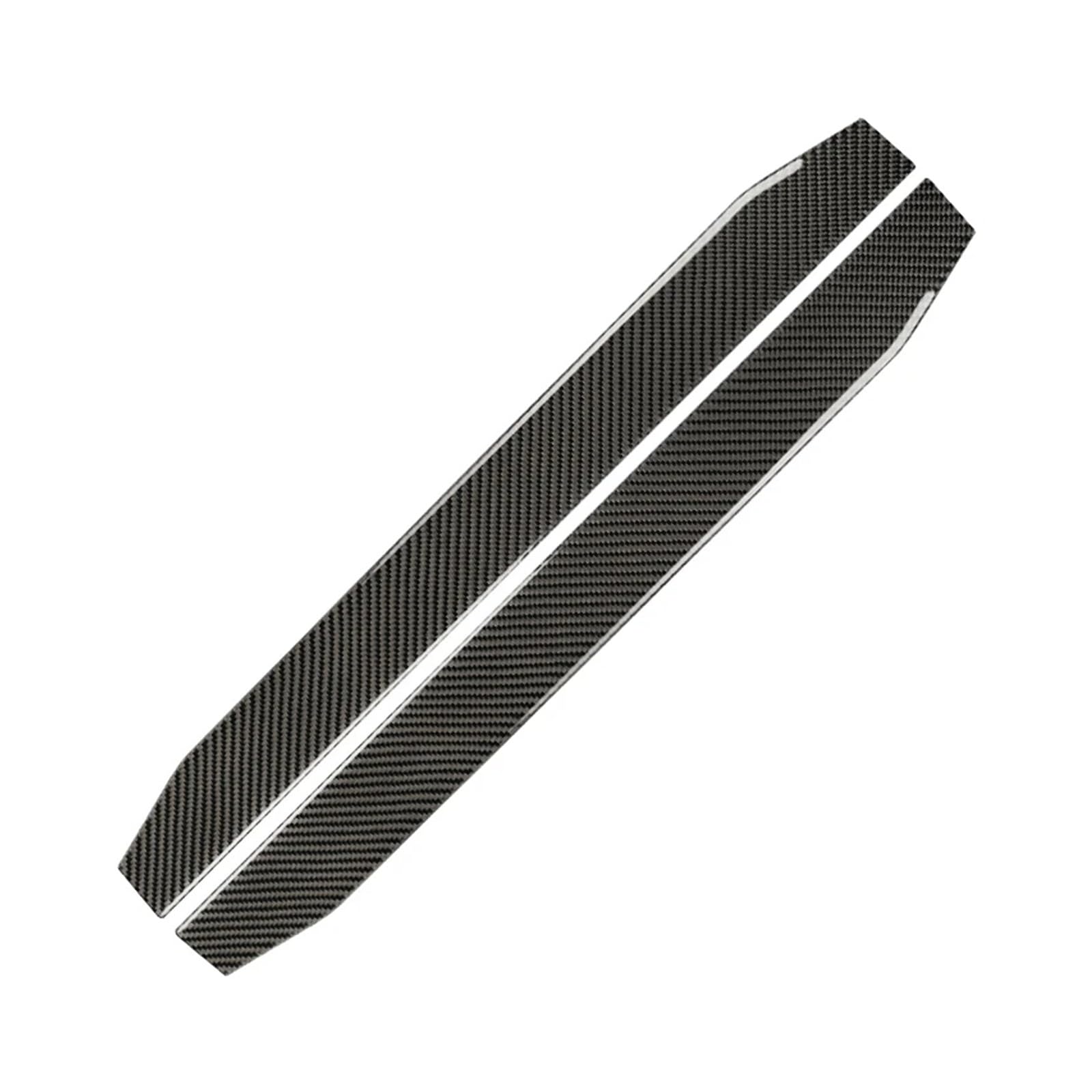 Konsolenverkleidung Für Chevrolet Für Camaro 2017 2018 2019 2020 2021-2022 Carbon Fiber Innen Auto Schwelle Panel Dekorative Aufkleber Trim Abdeckung Streifen Panel Abdeckung(Black Carbon Fiber) von WIJHJET