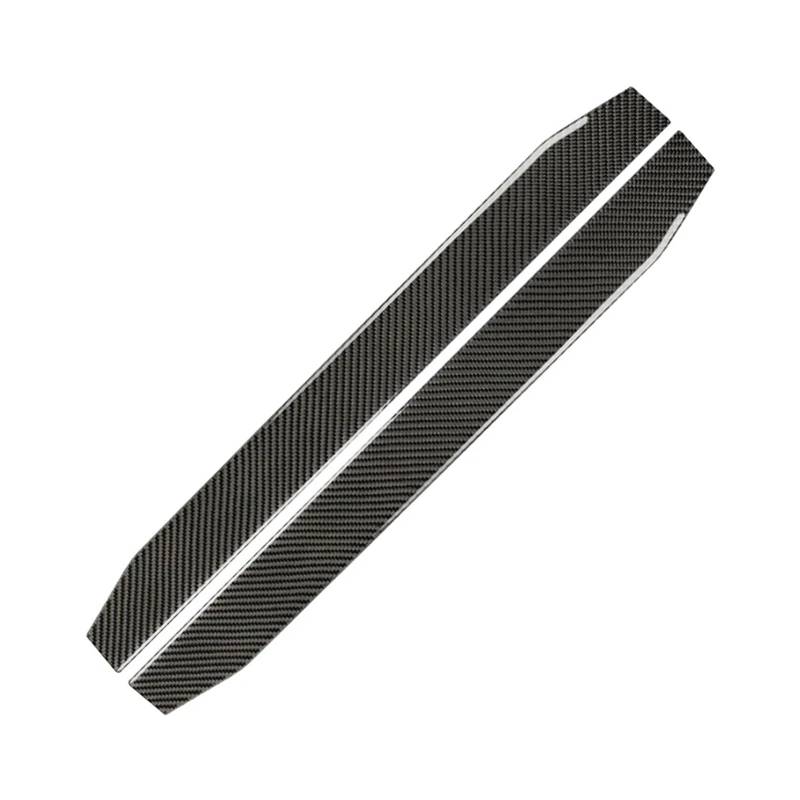 Konsolenverkleidung Für Chevrolet Für Camaro 2017 2018 2019 2020 2021-2022 Carbon Fiber Innen Auto Schwelle Panel Dekorative Aufkleber Trim Abdeckung Streifen Panel Abdeckung(Black Carbon Fiber) von WIJHJET