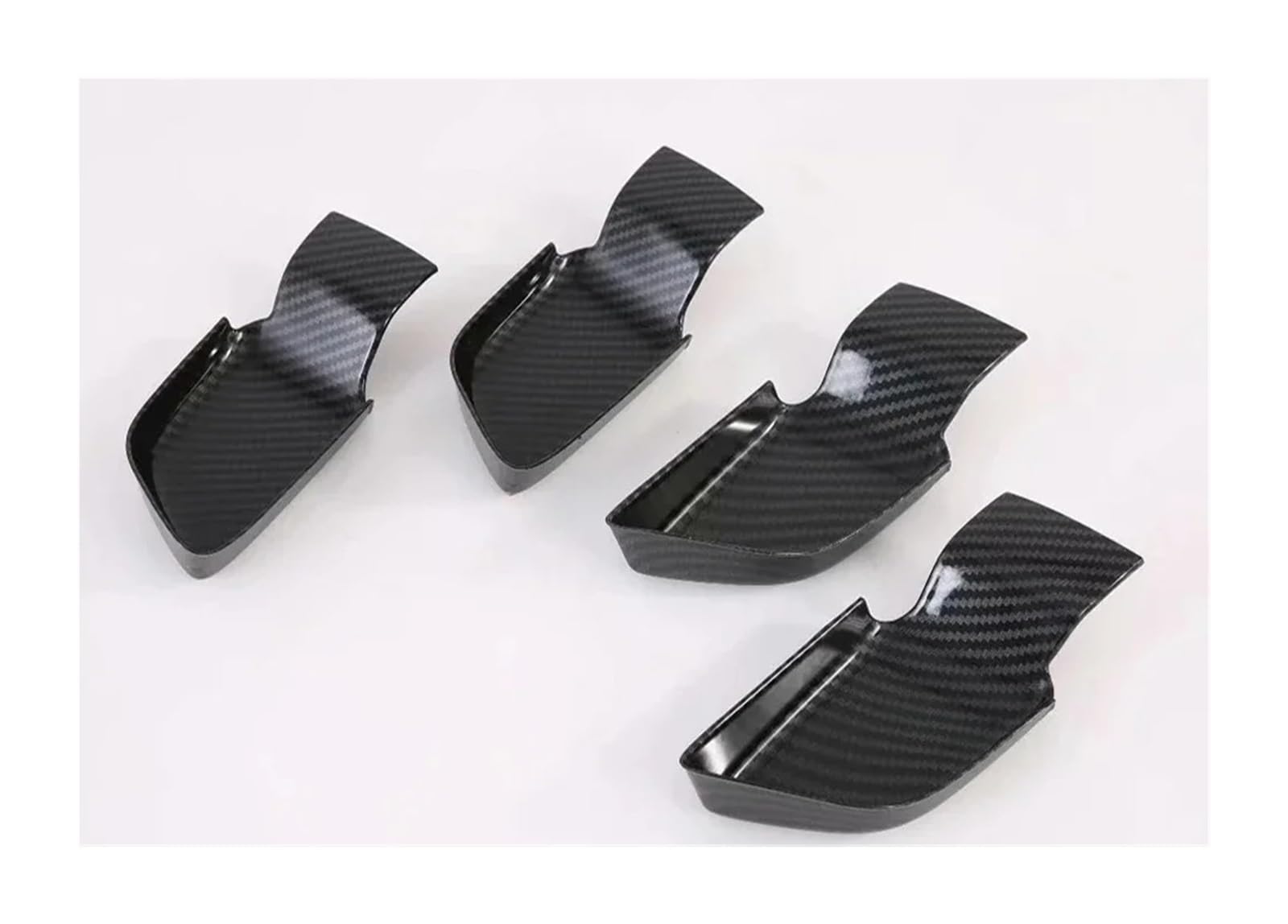 Konsolenverkleidung Für Hyundai Für Sonata DN8 2020-2022 2023 Innen Carbon Faser Auto Zubehör Getriebe Shift Panel Tür Schüssel Fenster Schalter Abdeckung Trim Panel Abdeckung(Inner Door Bowl Cove) von WIJHJET