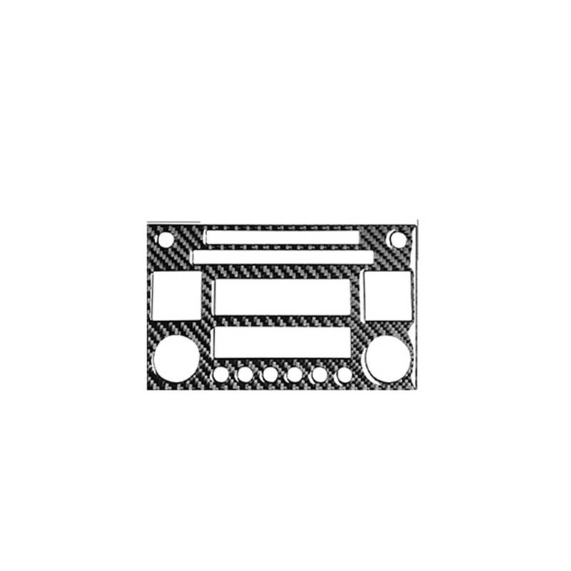 Konsolenverkleidung Für Nissan 350Z Z33 2003-2009 Navigation Lenkrad Lagerung Armaturenbrett Türgriff Carbon Aufkleber Set Modifizierte Auto Zubehör Panel Abdeckung(CD Panel) von WIJHJET