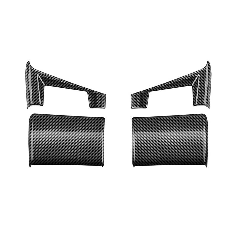 Konsolenverkleidung Für Nissan Für Note E13 2020-2023 ABS Carbon Fiber Innen Zubehör Auto Lenkrad Abdeckung Trim Fensterheber Schalter Panel Trim Panel Abdeckung(Side Storage Box cov) von WIJHJET