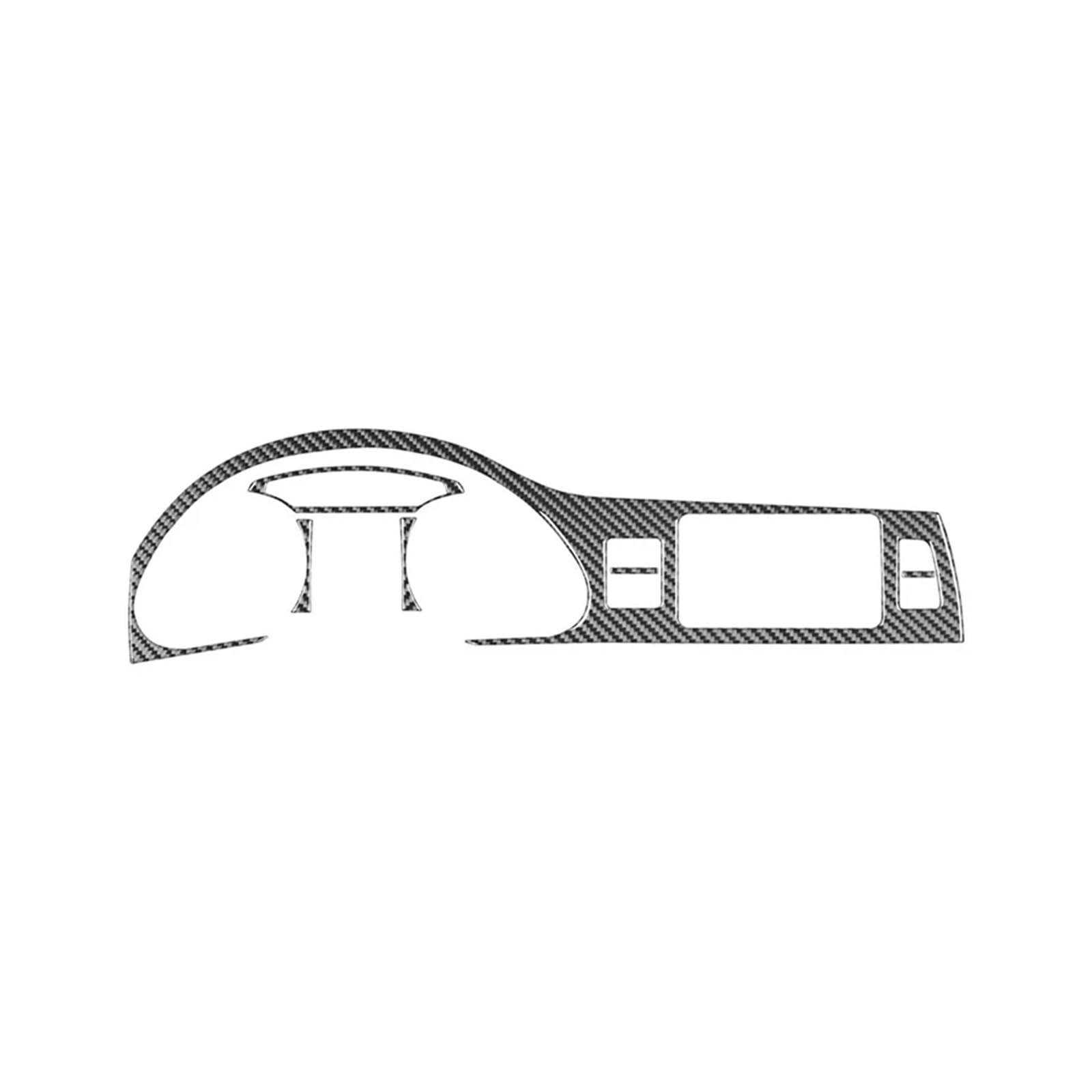 Konsolenverkleidung Für Q7 2007-2015 Zubehör Carbon Fiber Innenausstattung Auto Zentrale Steuerung Instrumententafel Dekoration Aufkleber Abdeckung Zierrahmen Panel Abdeckung(for Left-Hand Drive) von WIJHJET