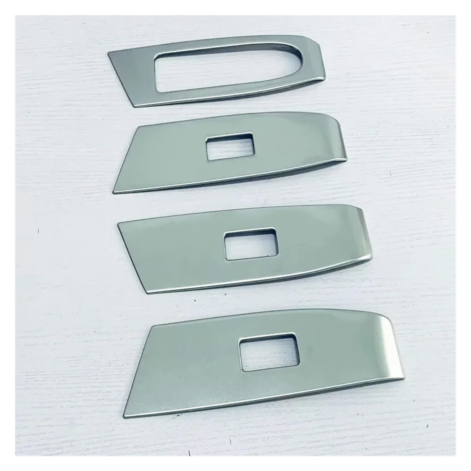 Konsolenverkleidung LHD Für Mazda CX50 Cx-50 2023 2024 Stahl Auto Innentür Armlehne Auto Fenster Schalter Panel Abdeckung Trim Innen Zubehör Panel Abdeckung(Steel Silver Lhd) von WIJHJET