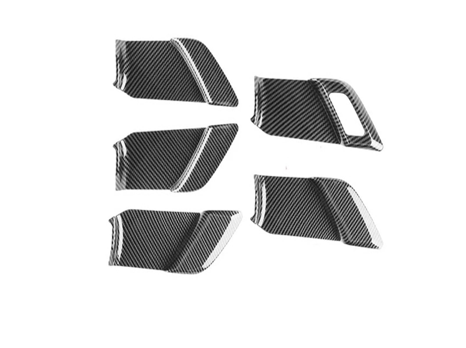 Konsolenverkleidung RHD Für Toyota Für Prius 60 Serie 2023 2024 Innen Zubehör Lenkrad Abdeckung Getriebe Shift Panel Auto Fenster Schalter Rahmen Trim Panel Abdeckung(Inner Door Bowl) von WIJHJET