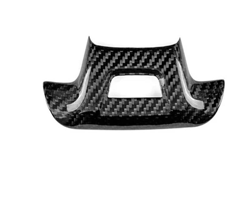 Konsolenverkleidung Real Carbon Fiber Für Chevrolet Für Camaro 2016 2017 2018 2019 2020 2021 2022 2023 Auto Innen Trim Rot Schwarz Zubehör Aufkleber Panel Abdeckung(Steering Bottom BK) von WIJHJET