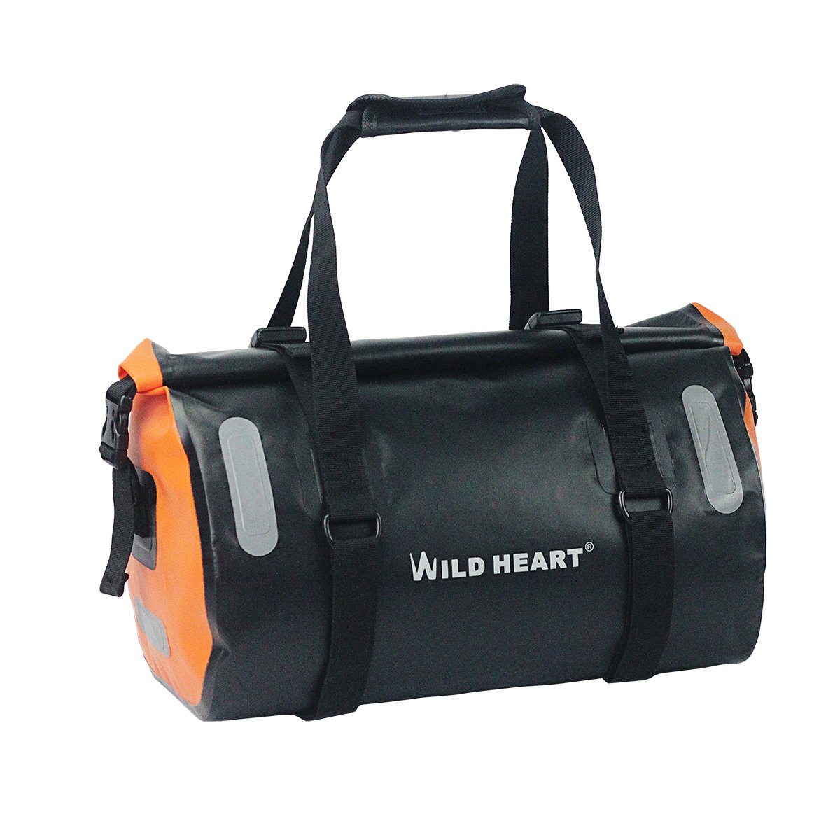 WILD HEART wasserdichte Fahrradtasche 18L mit Schweißnaht, Schultertasche, Rucksack, professionelles Fahrradzubehör (schwarz) von WILD HEART