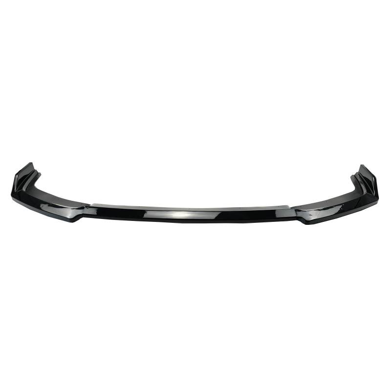 Front Spoiler Lippe Für 2016-2021 Für Civic 10. FK7 Fließheck SI 2 & 4 Tür Auto Frontschürze Lippe TYP R Stil Spoiler Splitter Glänzend Schwarz Frontstoßstange Lippe(Glossy Black) von WINVOX