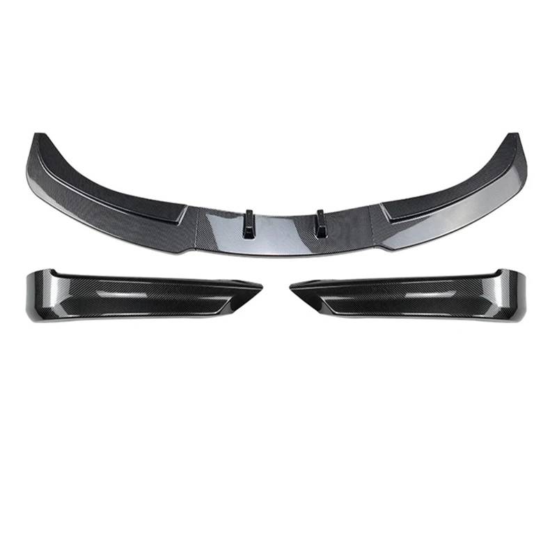 Front Spoiler Lippe Für 3er E90 E91 320i 325i 2005-2008 Stoßstangendiffusor Spoiler Schutzfolie Frontspoilerlippe Splitter Frontstoßstange Lippe(Carbon Look Set) von WINVOX