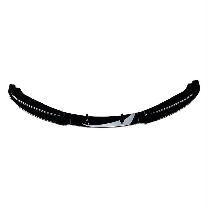 Front Spoiler Lippe Für 3er E90 E91 LCI 320i 330i 2009-2012 Frontschürze Lip Body Kit Spoiler Splitter Stoßstange Canard Lip Splitter Frontstoßstange Lippe(Gloss Black Lip) von WINVOX