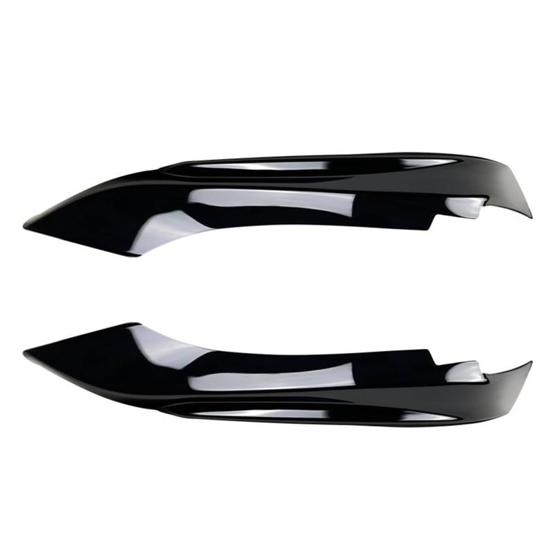 Front Spoiler Lippe Für 4er F32 F32 F36 420d 425d 430i 430d 435d MP 2014 Bis 2020 Tech Frontstoßstange Lip Splitter Spoiler Nebelscheinwerfer Kühlergrill Frontstoßstange Lippe(Gloss Black Splitter) von WINVOX