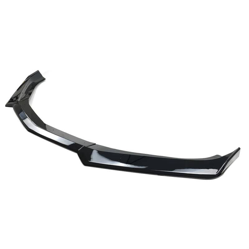 Front Spoiler Lippe Für Camaro SS 2016-2024/Für Camaro LS LT RS 2019-2024 Carbon Fiber Look Glänzend Schwarz Front Stoßstange Lip Splitter Spoiler Frontstoßstange Lippe(Glossy Black) von WINVOX