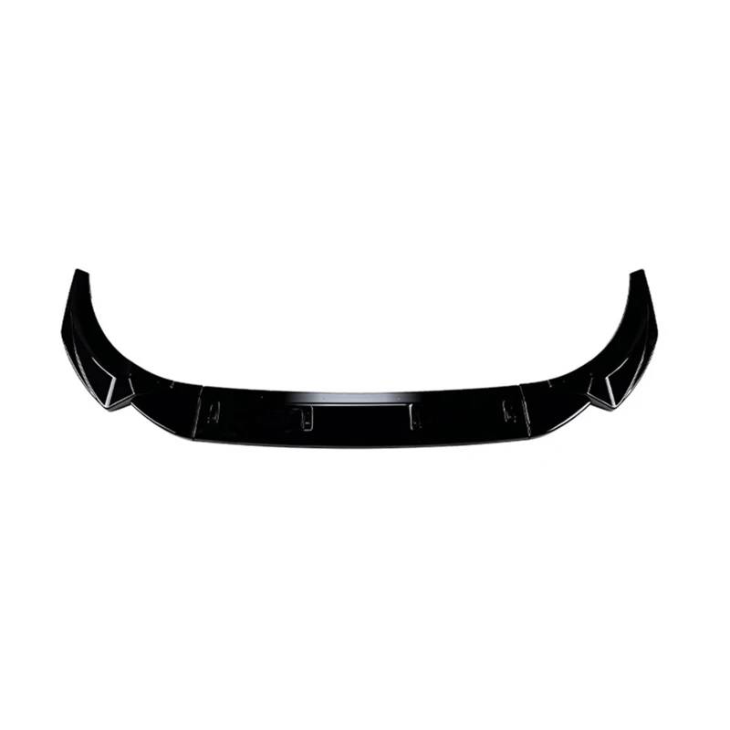 Front Spoiler Lippe Für Für A4 S4 B9.5 Für S-line 2020-2024 Auto Frontlippe Stoßstange Spoiler Glänzend Schwarz Oder Carbon Fiber Look Body Kit Frontstoßstange Lippe(Glossy Black) von WINVOX