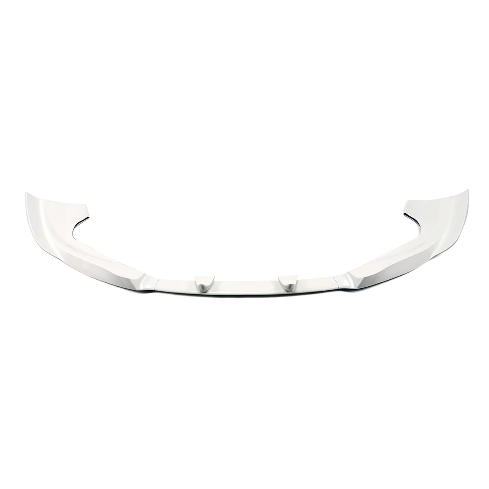 Front Spoiler Lippe Für Jeep Für Grand Für Cherokee Für SRT 2012-2016 Für SRT8 Auto Front Stoßstange Lip Splitter Spoiler Carbon Faser Stil Body Kit Frontstoßstange Lippe(Weiß) von WINVOX