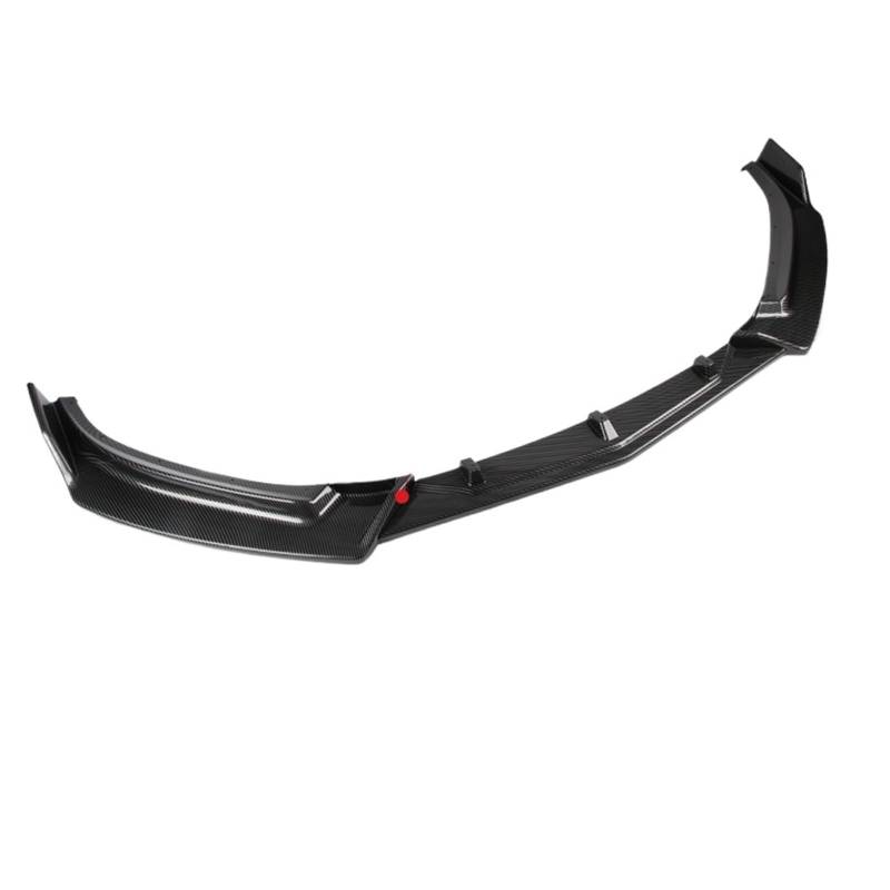 Front Spoiler Lippe Für Mazda 3 Für Axela 2014 2015 2016 2017 2018 Auto Vorderen Stoßfänger Spoiler Lip Body Kit Stoßstange Diffusor Schutz Frontstoßstange Lippe(Carbon Look) von WINVOX