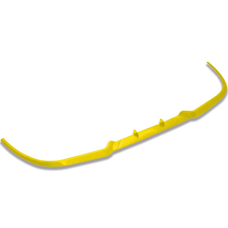 Front Spoiler Lippe Für Peugeot 206 FRONTSPOILER Lip Euro Spoilerlippe Universal 3 Stücke Body Kit Frontstoßstange Lippe(Yellow) von WINVOX