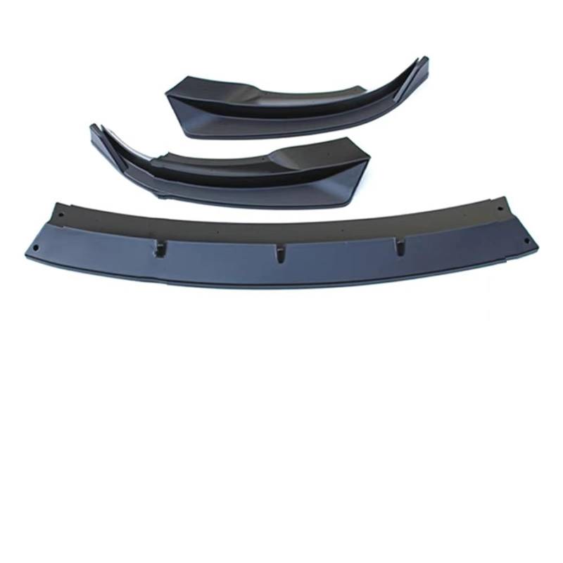 Front Spoiler Lippe Für Tesla Für Modell 3 Y 2017 + 2019 2020 2021 2022 2023 Front Stoßstange Lippe Kinn Diffusor Körper Kit Spoiler Deflektor Frontstoßstange Lippe(Matte Black) von WINVOX