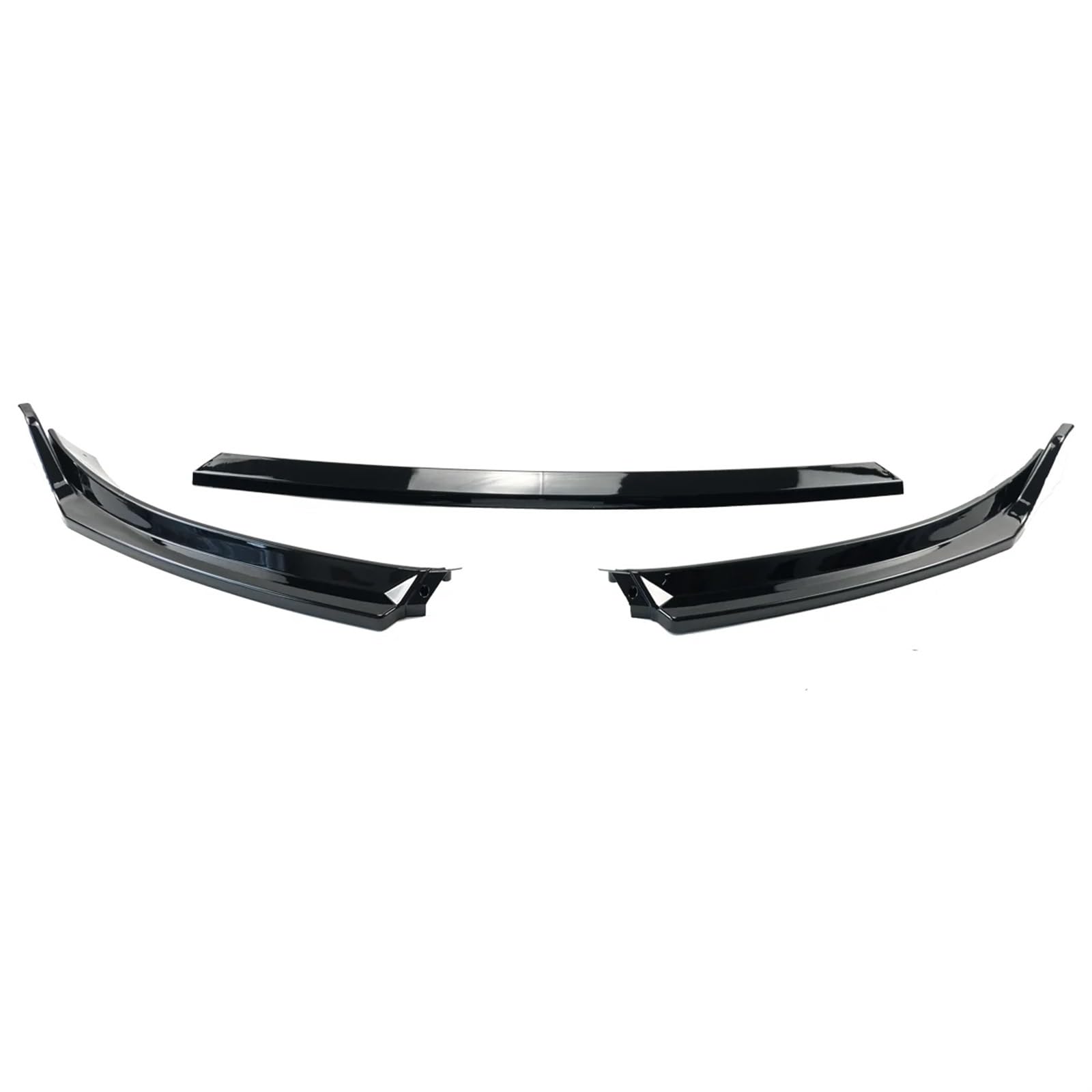 Front Spoiler Lippe Für VW Für Golf MK6 6 Standard Für TSI Für TDI Für MPI 2008-2013 Frontstoßstange Lippe Autospoiler Splitter Diffusor Glänzend Schwarz Frontstoßstange Lippe(Glossy Black) von WINVOX