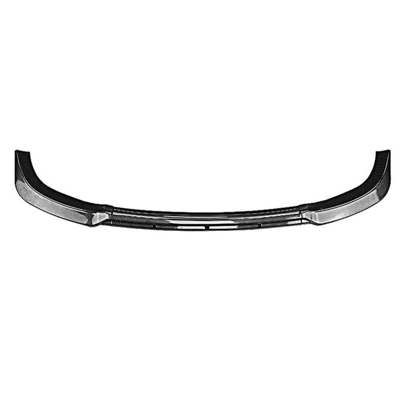 Front Spoiler Lippe Für VW ID3 2019 2020 2021 2022 3Pcs ABS Auto Vorderen Stoßfänger Lip Spoiler Glänzend Schwarz Oder Carbon Fiber Look Frontstoßstange Lippe(Carbon Look) von WINVOX