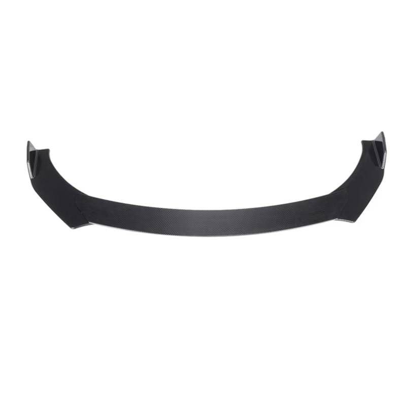 Front Spoiler Lippe Universal 3PCS Einstellbare Auto Front Stoßstange Splitter Lip Diffusor Kinn Stoßstange Körper Kits Spoiler Diffusor Frontstoßstange Lippe(Schwarz) von WINVOX