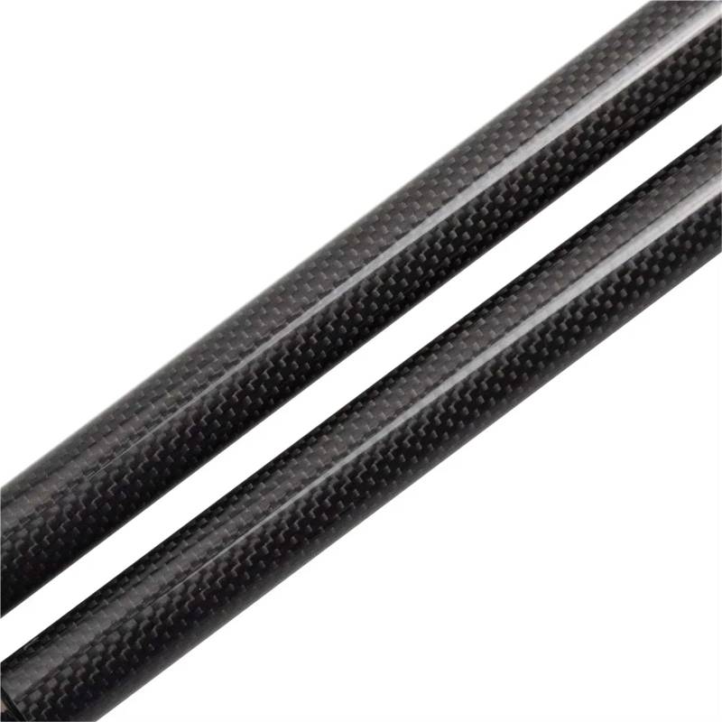 Gasfeder Dämpfer Heckklappe Für Toyota Für Mark II X90 Ohne Spoiler Heckklappe Boot Heben Unterstützung Stange Schock Zurück Tür Bleiben 265mm Hinten Stamm Heckklappendämpfer(Black Carbon Fiber) von WINVOX