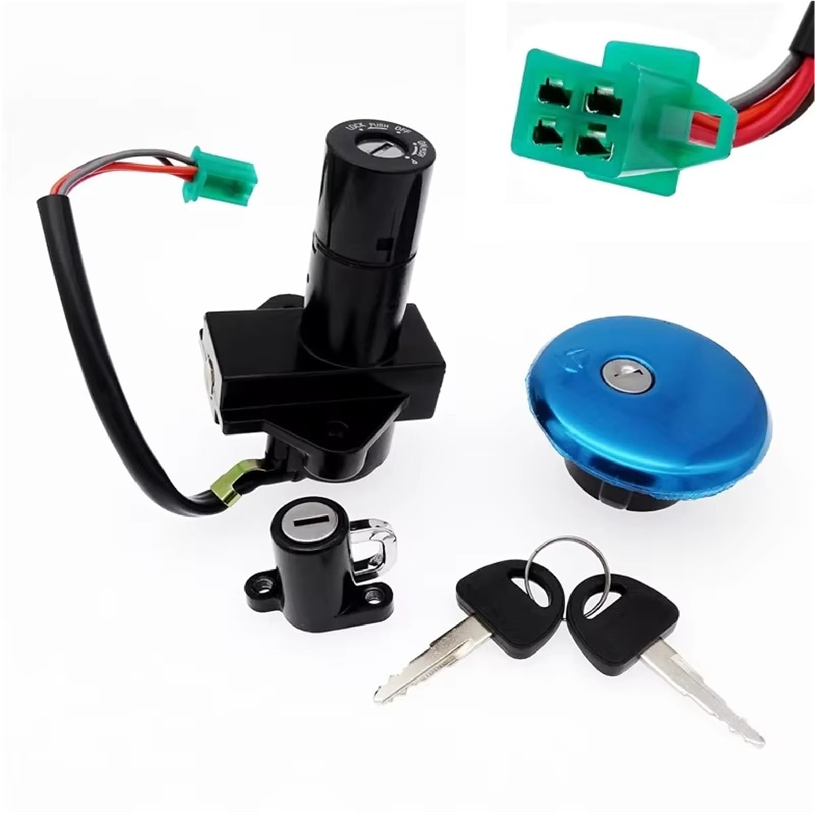 Motorrad Zündschlüsselschalter Für Suzuki GN250 GS750 1980 1985-2001 Motorrad Lockset Zündschloss Schloss Tankdeckel Abdeckung Sitz Schloss Mit 2 Schlüssel Zündschloss Motorrad Zündschlüsselschalter Für Suzuki GN250 GS750 1980 1985-2001 Motorrad Lockset Zündschloss Schloss Tankdeckel Abdeckung Sitz Schloss Mit 2 Schlüssel Zündschloss von WINVOX
