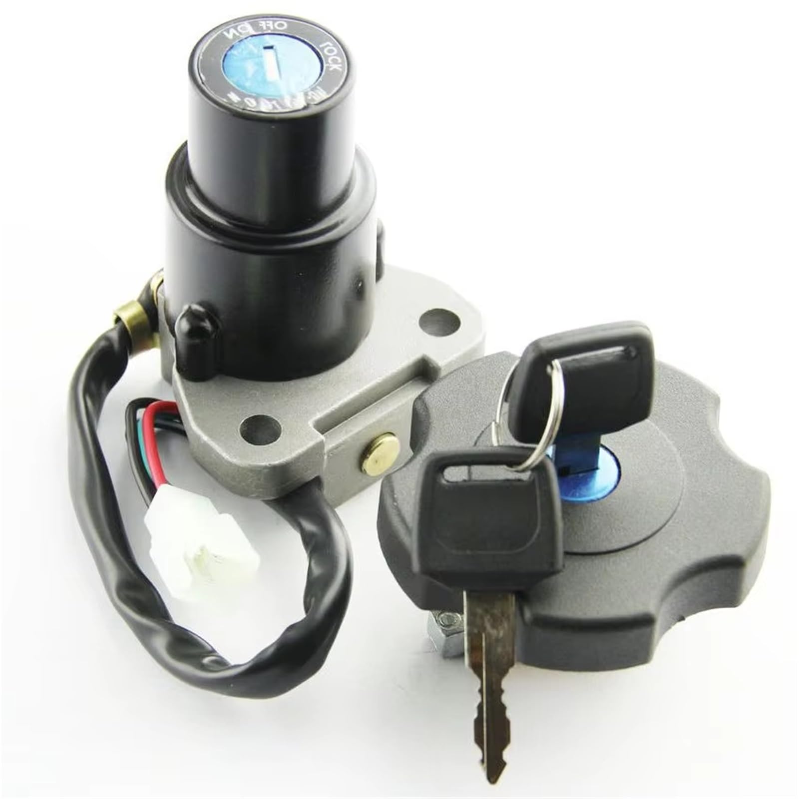 Motorrad Zündschlüsselschalter Für XT600 TW200 DT200 Für DT200R XT225 Für Serow 225 DT 200 200R XT600 Motorrad Zündschlüsselschalter Tankdeckel Sitzschloss Kit Zündschloss Motorrad Zündschlüsselschalter Für XT600 TW200 DT200 Für DT200R XT225 Für Serow 225 DT 200 200R XT600 Motorrad Zündschlüsselschalter Tankdeckel Sitzschloss Kit Zündschloss von WINVOX