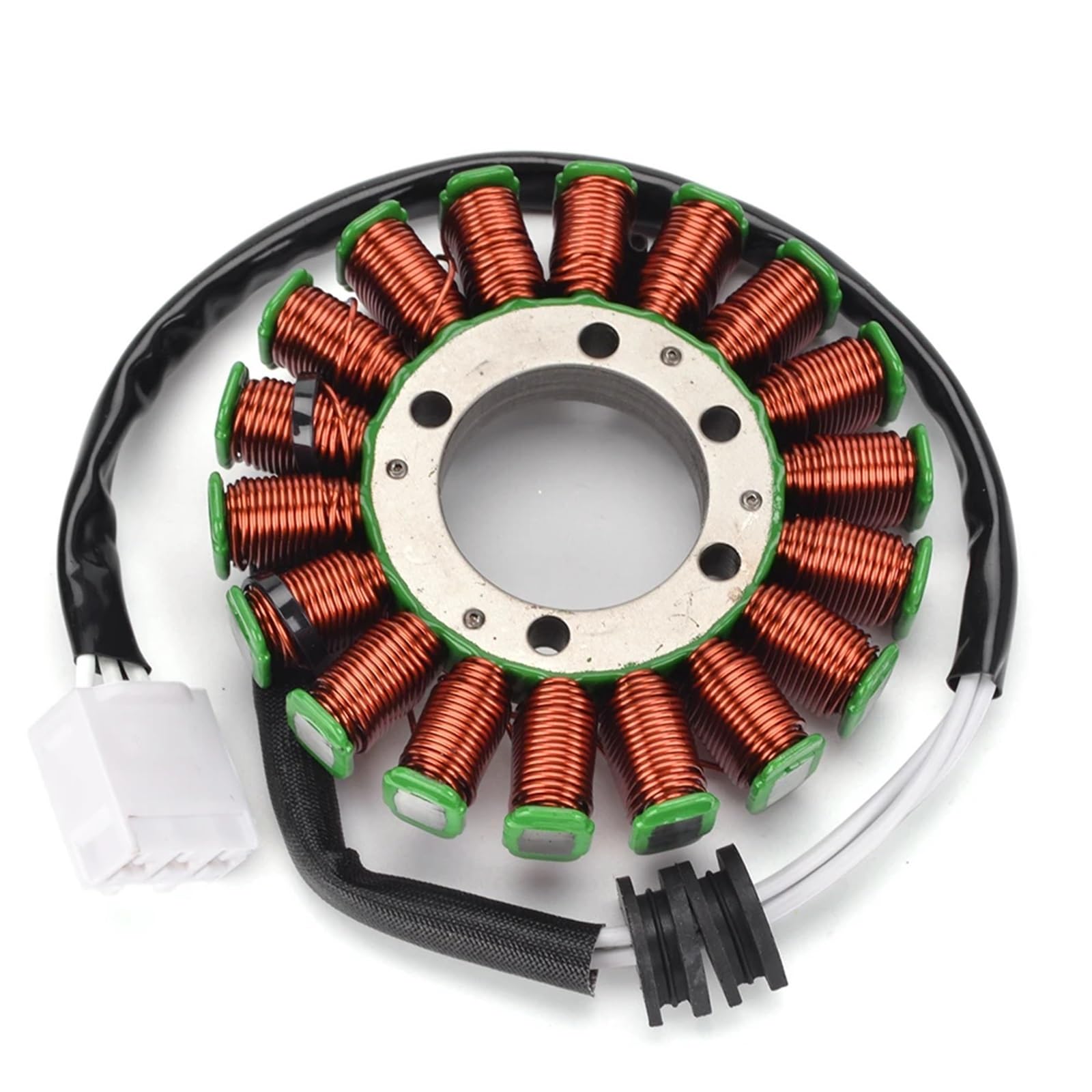 Spule Motorrad Magneto Stator Für YZFR6 2006-2017 2016 2015 2014 2013 2012 2011 2010 2009 2008 2007 2C0-81410-01 2C0-81410-00 Stator Spule Magnet-Stator-Spule von WINVOX