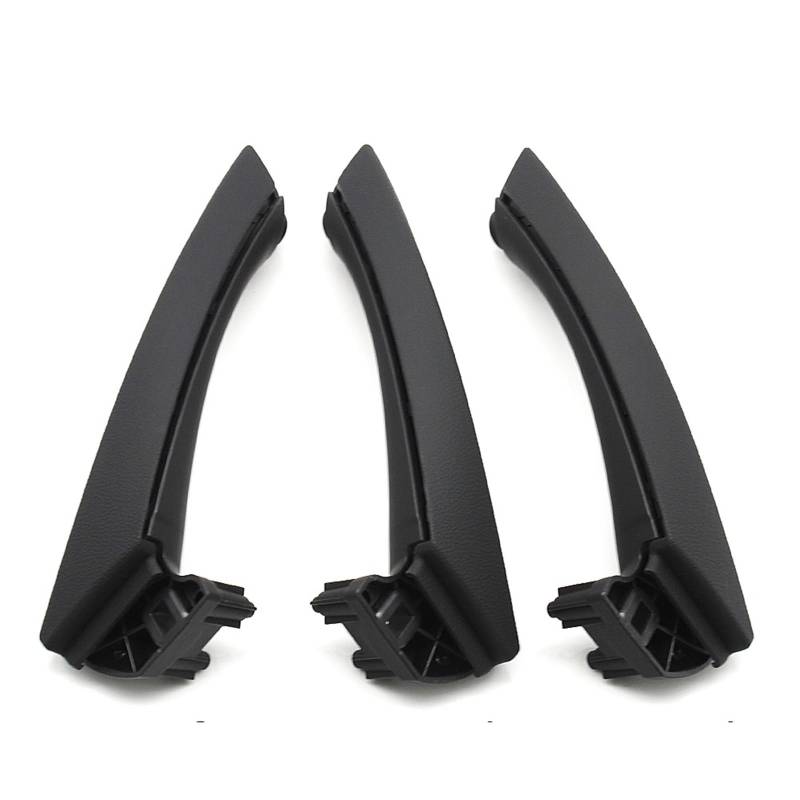 Türgriff Innentür Auto Für 3 Serie E90 E91 E92 316 318 320 325 328i 2004-2012 6piece Vollständige Set LHD RHD Passagier Innen Tür Pull Griff Abdeckung Trim Innen Autotürgriff(LHD Set Black) von WINVOX