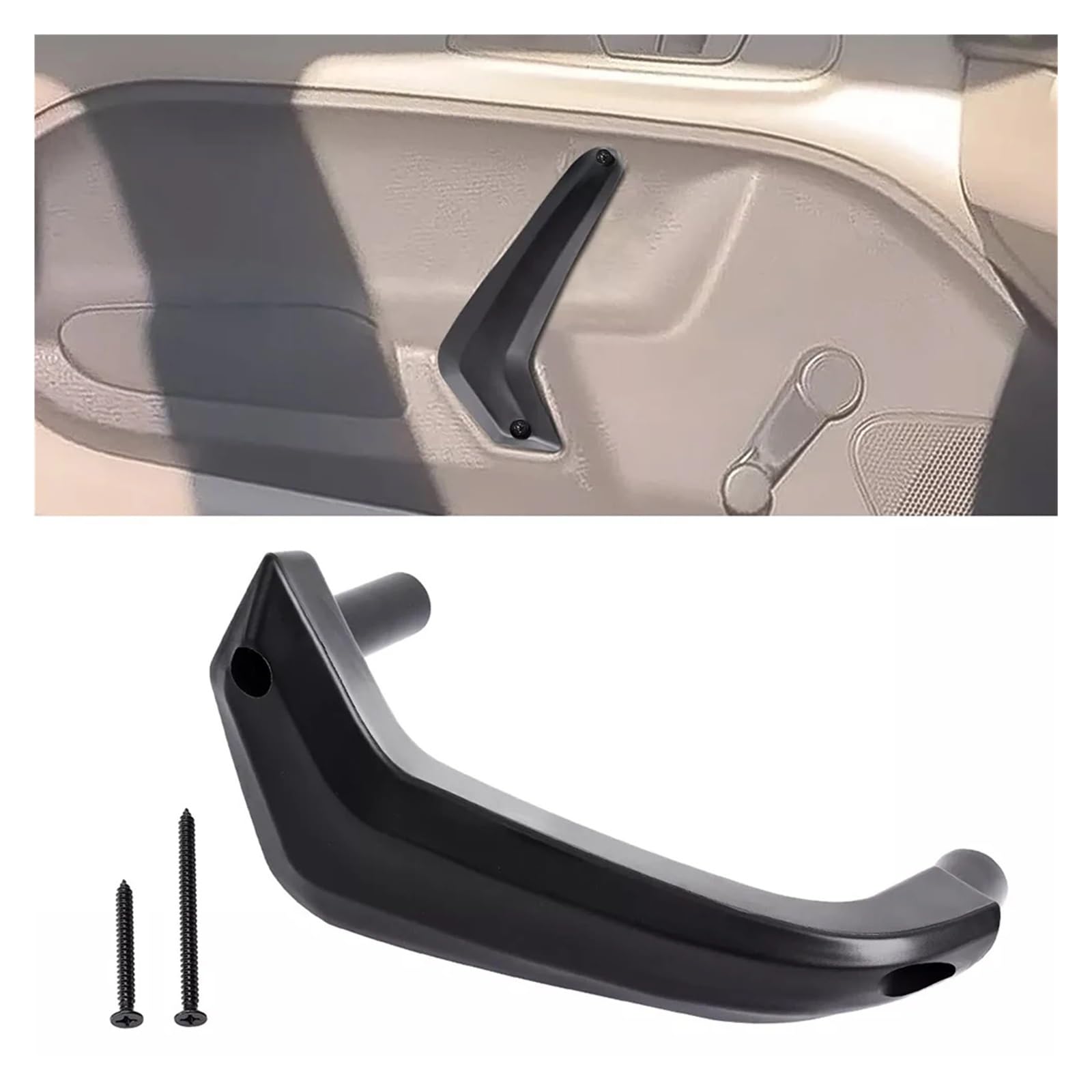 Türgriff Innentür Auto Für Ford Für Fiesta 2011 2012 2013 2014 2015 2016 2017 2018 2019 2020 ABS Auto/Manuelle Power Fenster Fahrer Innere Tür Pull Griff Innen Autotürgriff(Right Manual) von WINVOX