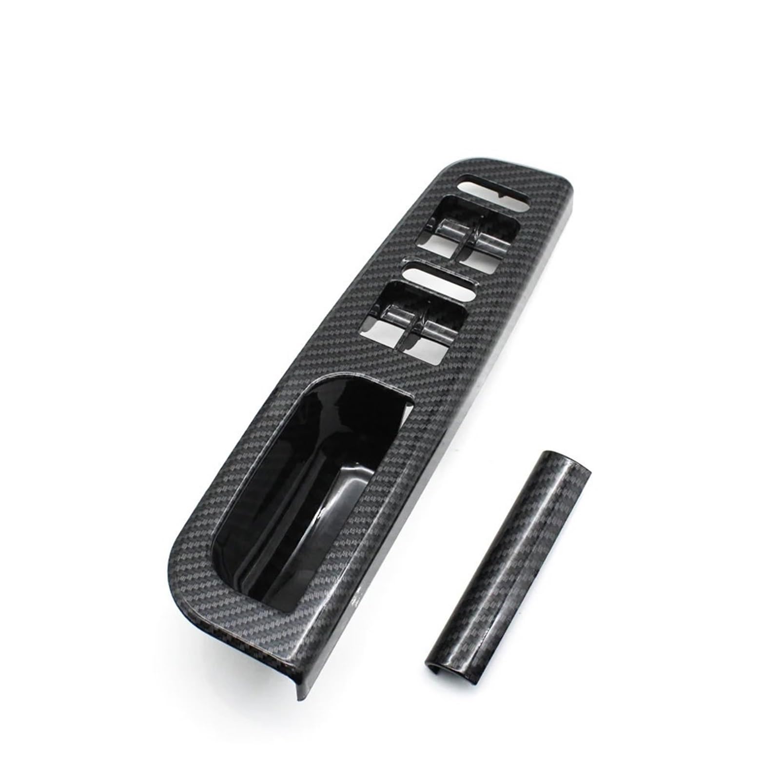 Türgriff Innentür Auto Für VW Für Bora Für Golf 4 MK4 Für Jetta 1999-2004 LHD Auto Innen Vorne Hinten Links Rechts Tür Pull Haltegriff Tür Armlehne Ersatz Innen Autotürgriff(Carbon Fiber 2piece) von WINVOX