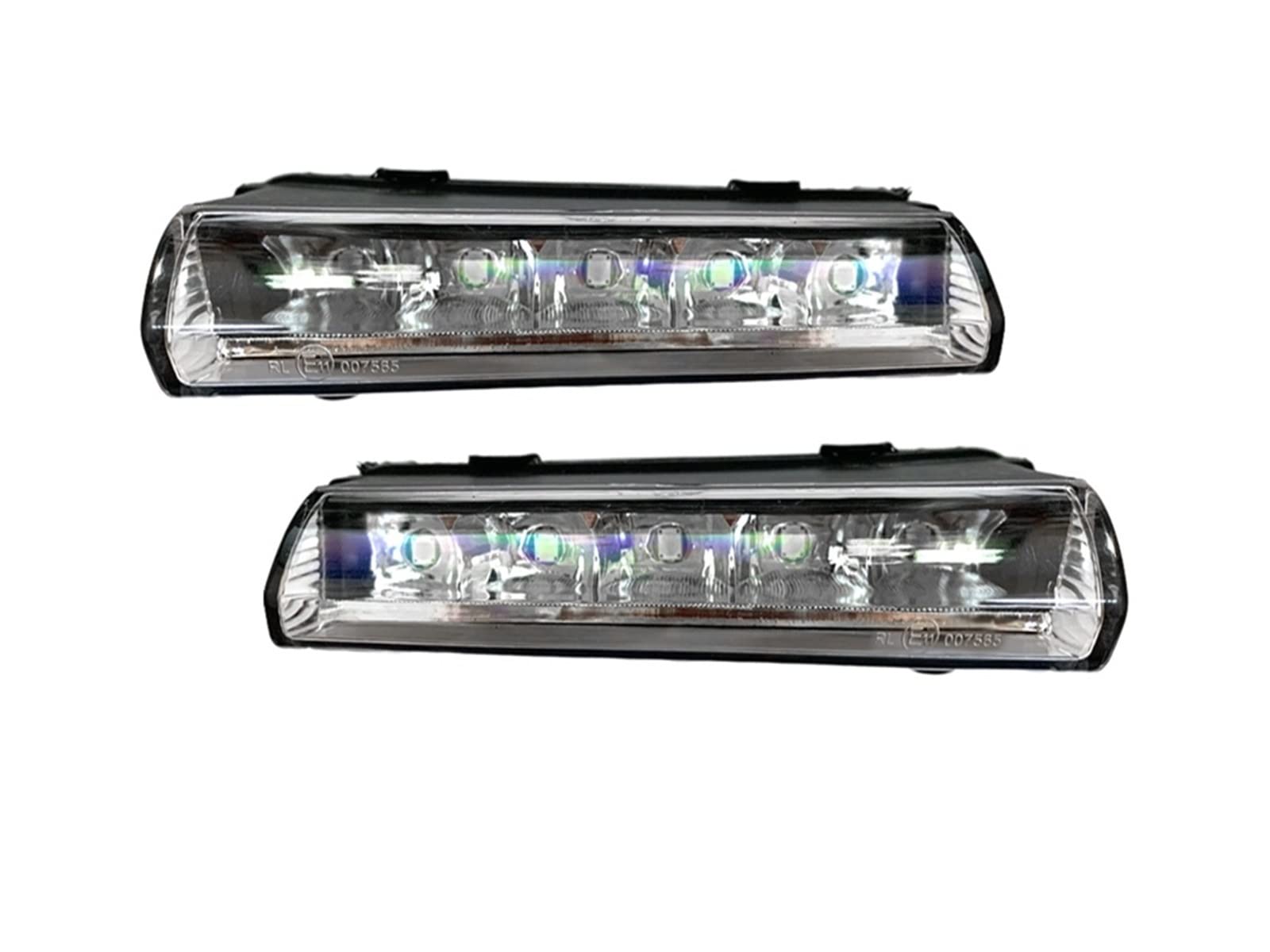 Tagfahrleuchten 24V Tagfahrlicht Für Actros MP4 LKW DRL Vordere Signalleuchte Rechts Links 9608201056 9608200956 (Größe : 1 pair) von WITHWE