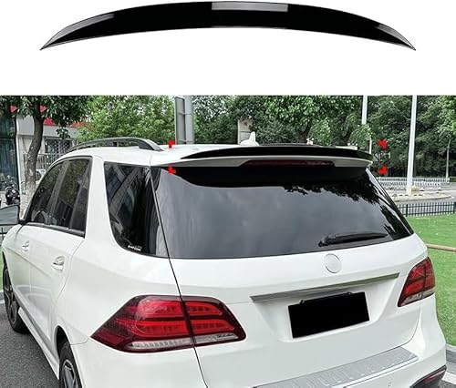 Auto Heckspoiler für Benz ML-Class GLE-Class W166 AMG 2012-2018, Kratzfest Kofferraumspoiler Dachspoilerflügel Heckflügel Lippe, Tuning Dekoration Zubehör,B Black von WITTSY