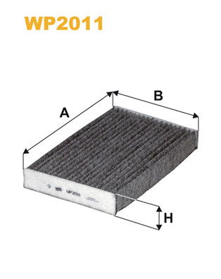 Filter, Innenraumluft WIX WP2011 von WIX