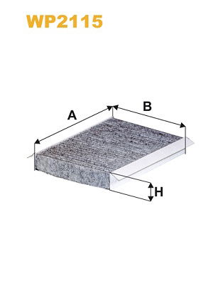Filter, Innenraumluft WIX WP2115 von WIX