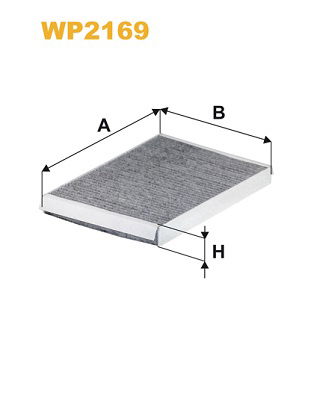 Filter, Innenraumluft WIX WP2169 von WIX