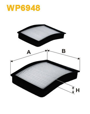 Filter, Innenraumluft WIX WP6948 von WIX