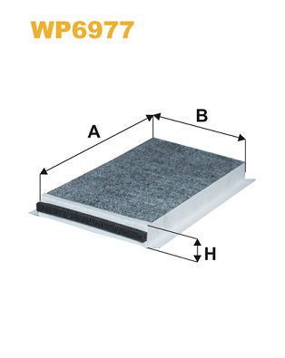 Filter, Innenraumluft WIX WP6977 von WIX