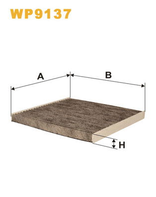 Filter, Innenraumluft WIX WP9137 von WIX