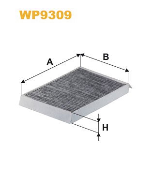 Filter, Innenraumluft WIX WP9309 von WIX