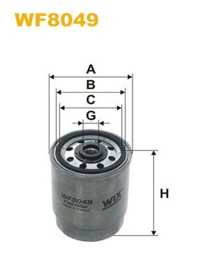 Kraftstofffilter WIX WF8049 von WIX