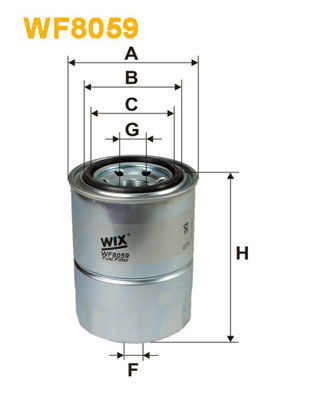 Kraftstofffilter WIX WF8059 von WIX