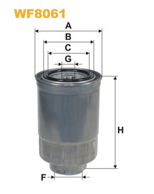 Kraftstofffilter WIX WF8061 von WIX