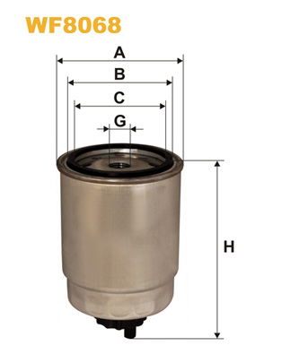 Kraftstofffilter WIX WF8068 von WIX