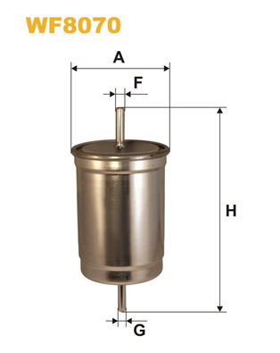 Kraftstofffilter WIX WF8070 von WIX