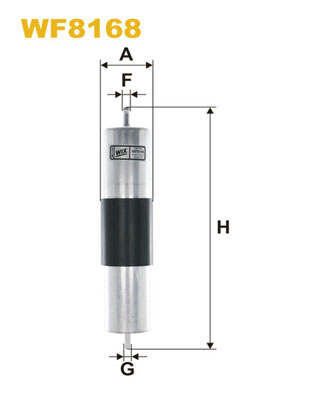 Kraftstofffilter WIX WF8168 von WIX