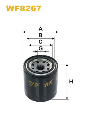 Kraftstofffilter WIX WF8267 von WIX